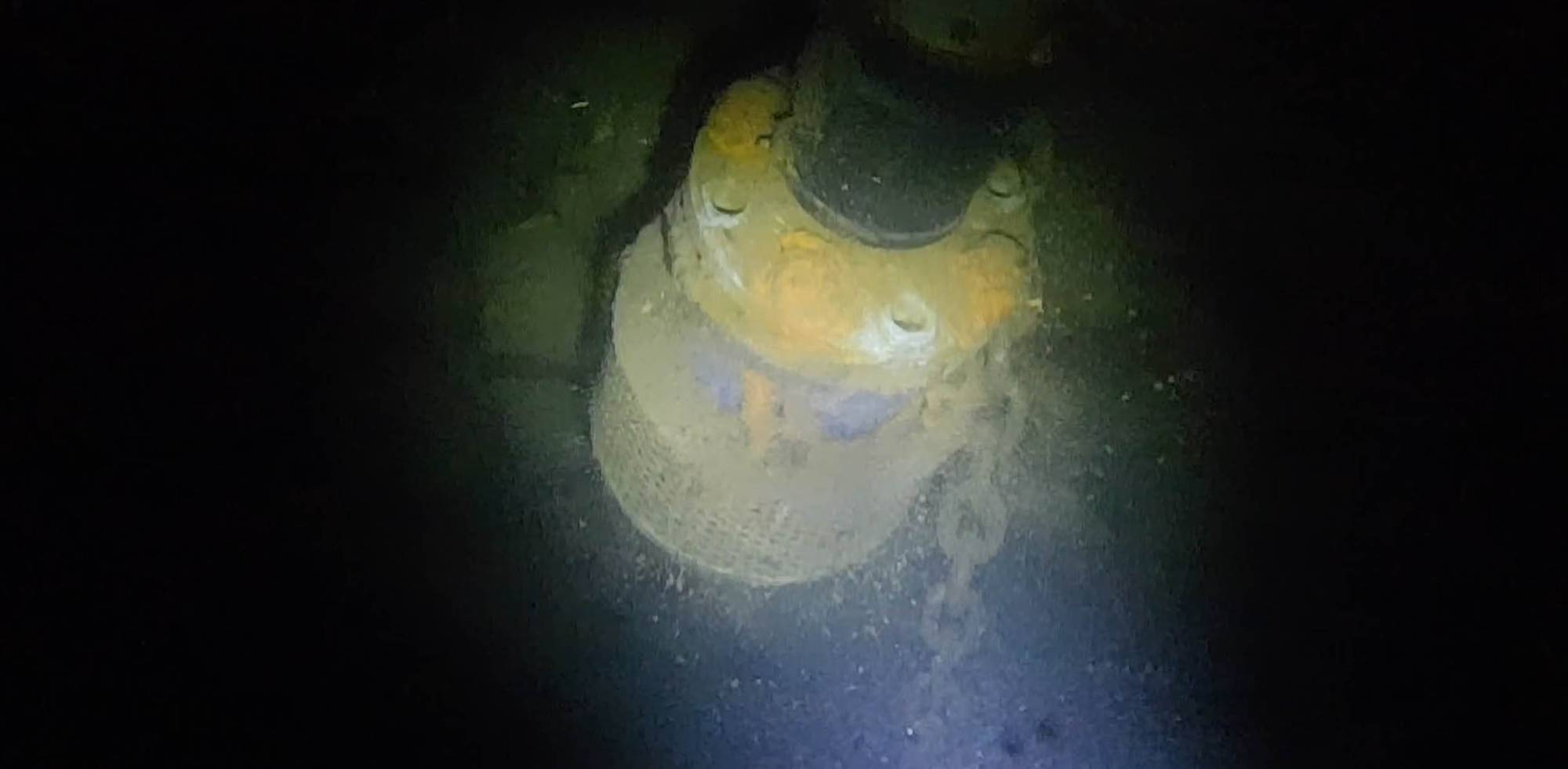 E estratto foto video sub OTS pulizia filtri captazione condotta lago