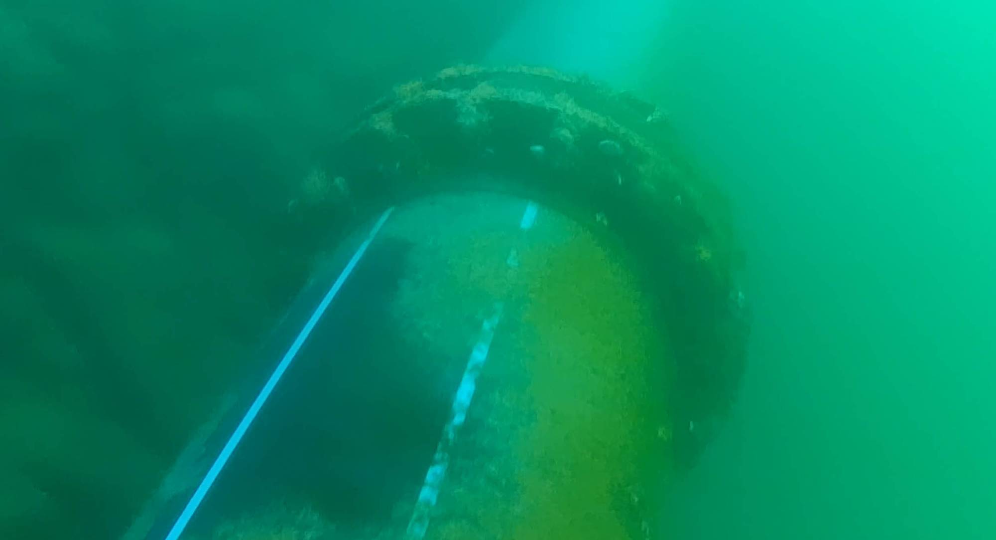 B estratto foto video sub OTS flage condotta lago