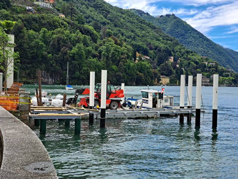 Nuovo pontile Lago di Monate | Delta Como, Azienda specializzata in ...